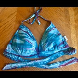 Lucky Brand Bikini Top D Cup